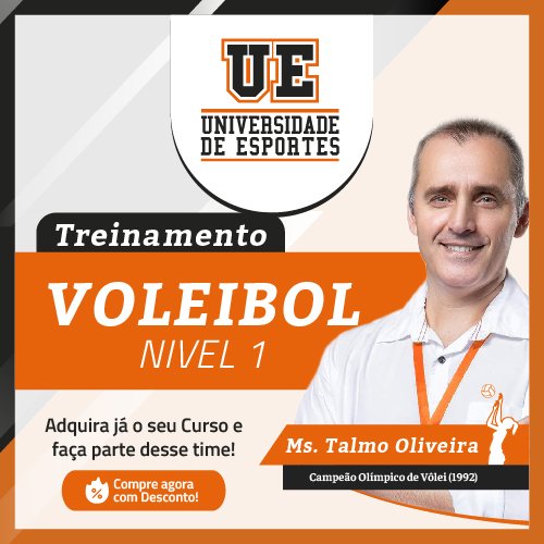 Curso Online e Gratuito de Treinador de Voleibol Nível 1